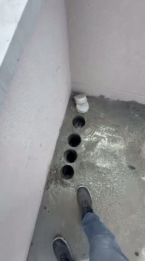 Serviço de perfuração técnica em concreto — obra 16