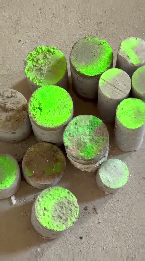 Serviço de perfuração técnica em concreto — obra 3