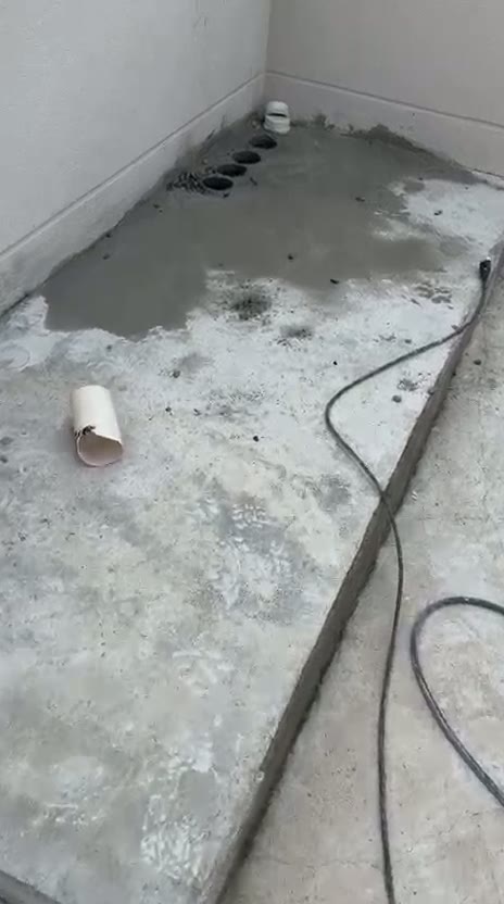 Serviço de perfuração técnica em concreto — obra 14